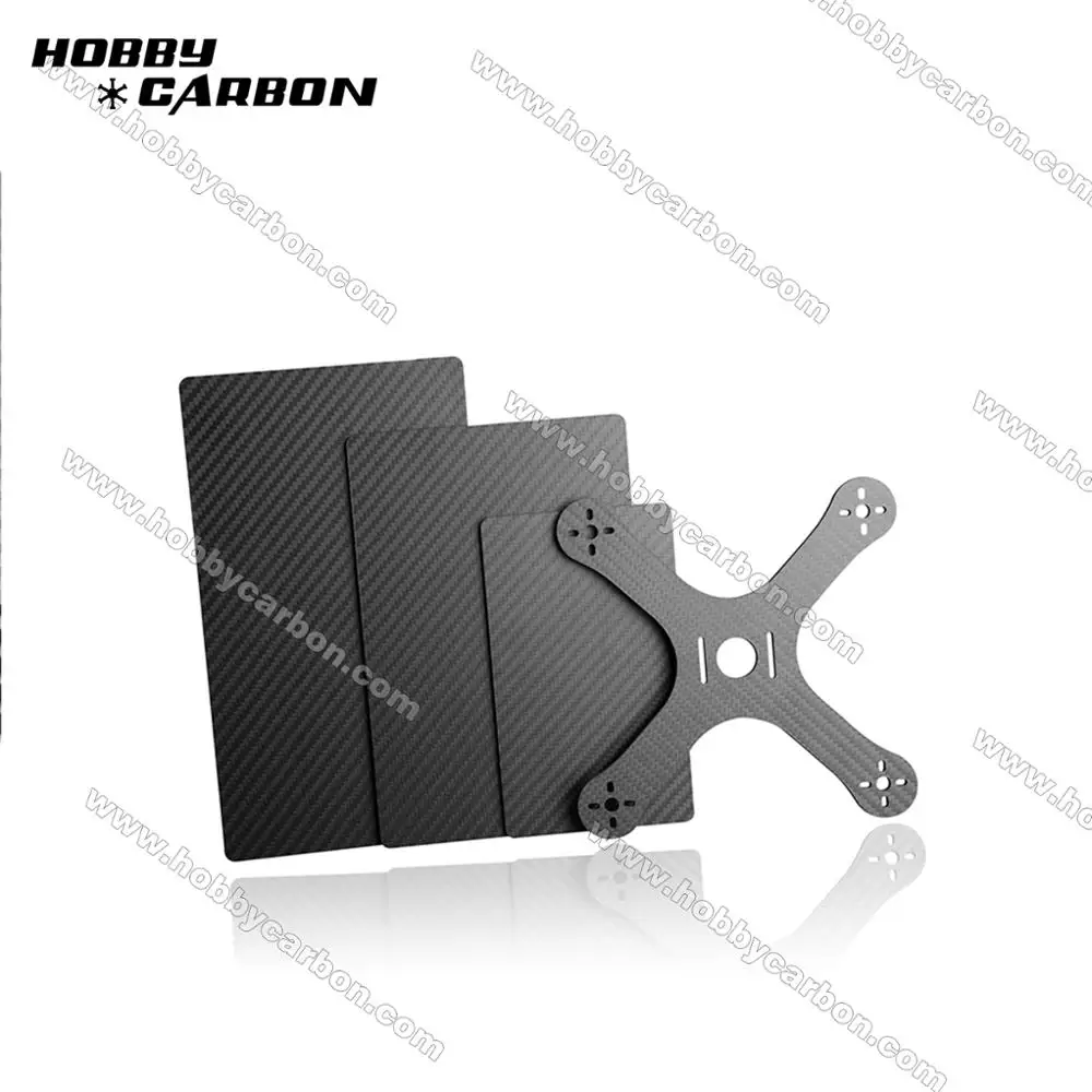 HOBBY CARBON 4.0X400X500mm 2 шт./упак. 400x500 twill matte 4 0mm Surface 3K 100% full Carbon Fiber Plate | Игрушки и хобби