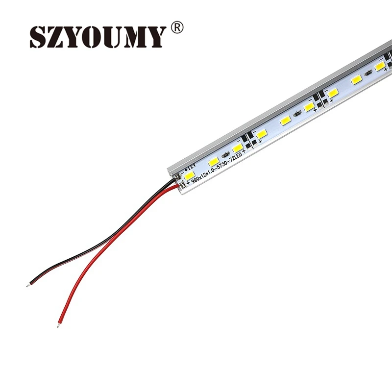 SZYOUMY 50 шт./лот 5630 SMD 36 светодиодов см Светодиодная панель для шкафа светодиодная