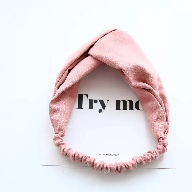 Женская повязка на голову с завязками