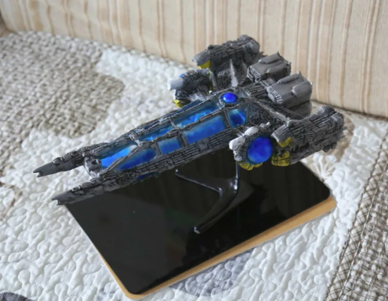 35 см модельная фигурка из смолы набор космический корабль Robotech Macross SDF-2 Megaroad-01, корабль, корабль, DIY игрушки, инструменты для хобби, масштаб 1/5000