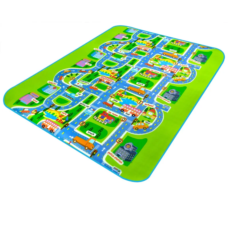 Город дорожного движения ковер игрушки для детей Rugs детские игровые коврики