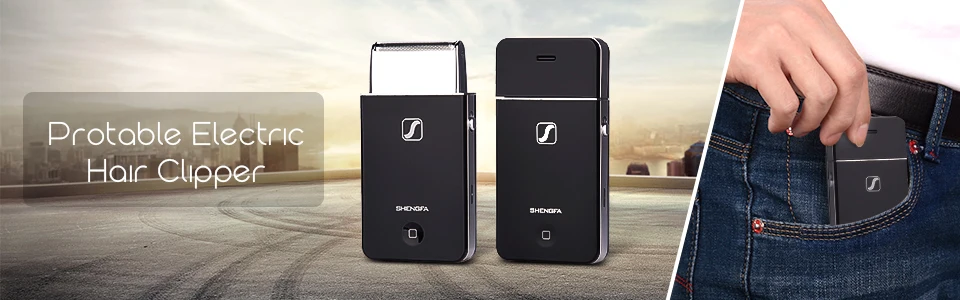 Мини Портативная Мужская бритва с зарядкой от usb, триммер для бритвы, возвратно-поступательная бритва, машинка для стрижки, электробритвы, инструмент для ухода за лицом RCS138HQ-S43