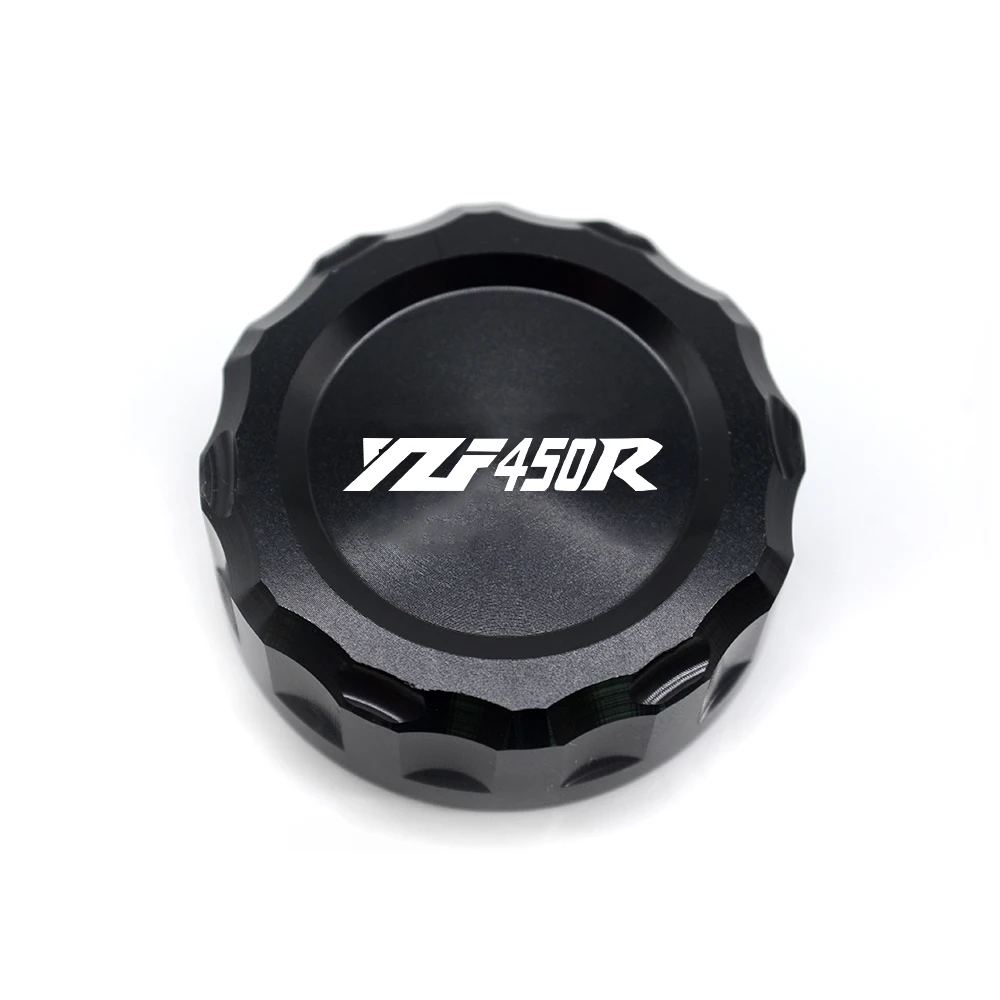Аксессуары для мотоциклов YZF450 Мотоцикл с ЧПУ Задняя Тормозная Крышка Резервуара Крышка Масляного Стакана Для Yamaha YZF450 YZF 450 2004-2005 - Цвет: black