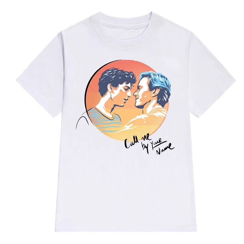 2018 говорящие головы Pequenas Para hombre 80S Инди Ретро Camiseta llamarme por tu|Мужские футболки| |