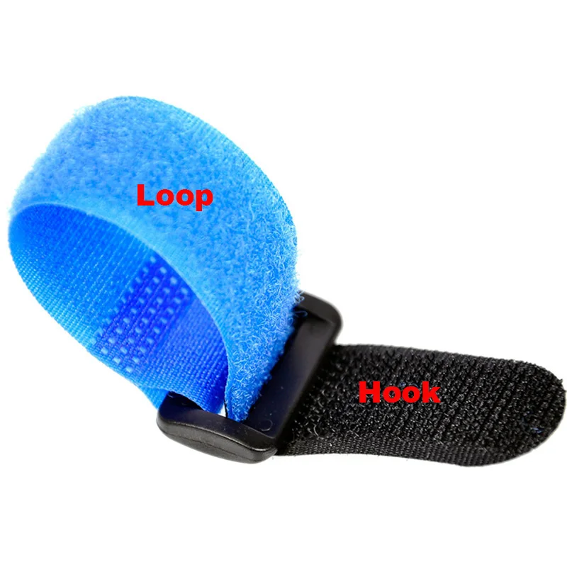 2 см * 35 нейлоновая обратная Пряжка velcros magic hook loop кабельные стяжки крепежная лента