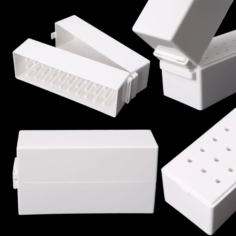 30 отверстий держатель для фрез ногтей Диспенсер органайзер дизайна маникюрная