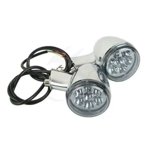 Мотоцикл задний индикаторы сигнала поворота светодиодный свет для Harley Sportster 883