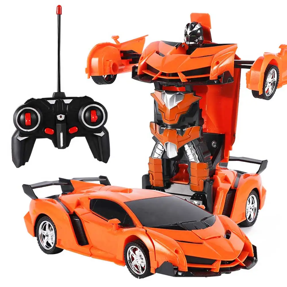 Деформационная машинка, детские игрушки, 2 в 1, RC, Полицейская игрушка, машинка, трансформация, роботы, Спортивная модель автомобиля, роботы, игрушки, Рождественский подарок для мальчика