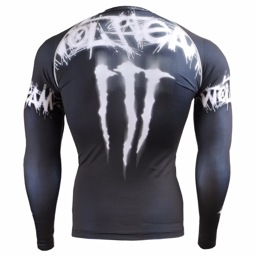 Мужская велосипедная компрессионная рубашка и колготки комплект одежды для