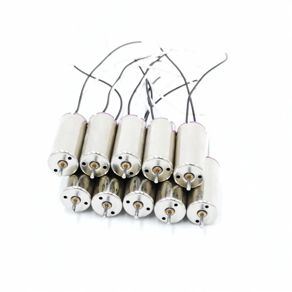 10 шт./лот 3 7 в 8520 8 5x20 мм мини мотор без сердечника CCW Для DIY крошечный QX90 QX95 LT105 микро