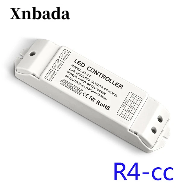 R4 CC LTECH DMX512 декодер RGBW контроллер постоянный ток DMX сигнала драйвер беспроводной