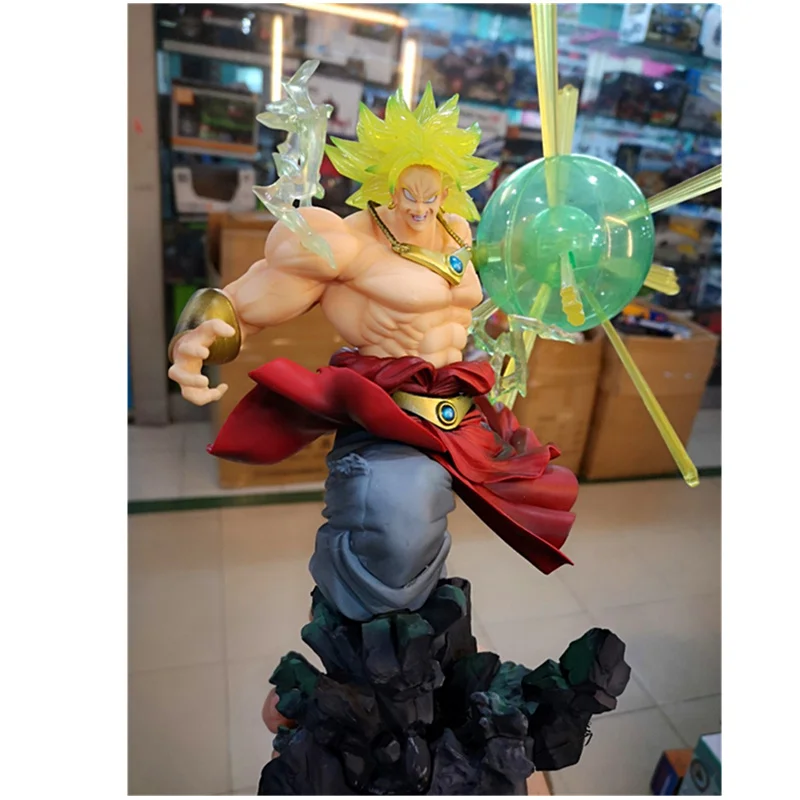23 см Драконий жемчуг Супер Saiyan Brolly ПВХ Модель Коллекционная Фигурка Статуэтка из
