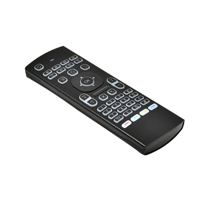 2 4G пульт дистанционного управления IR MX3-L Air Mouse подсветка беспроводная клавиатура