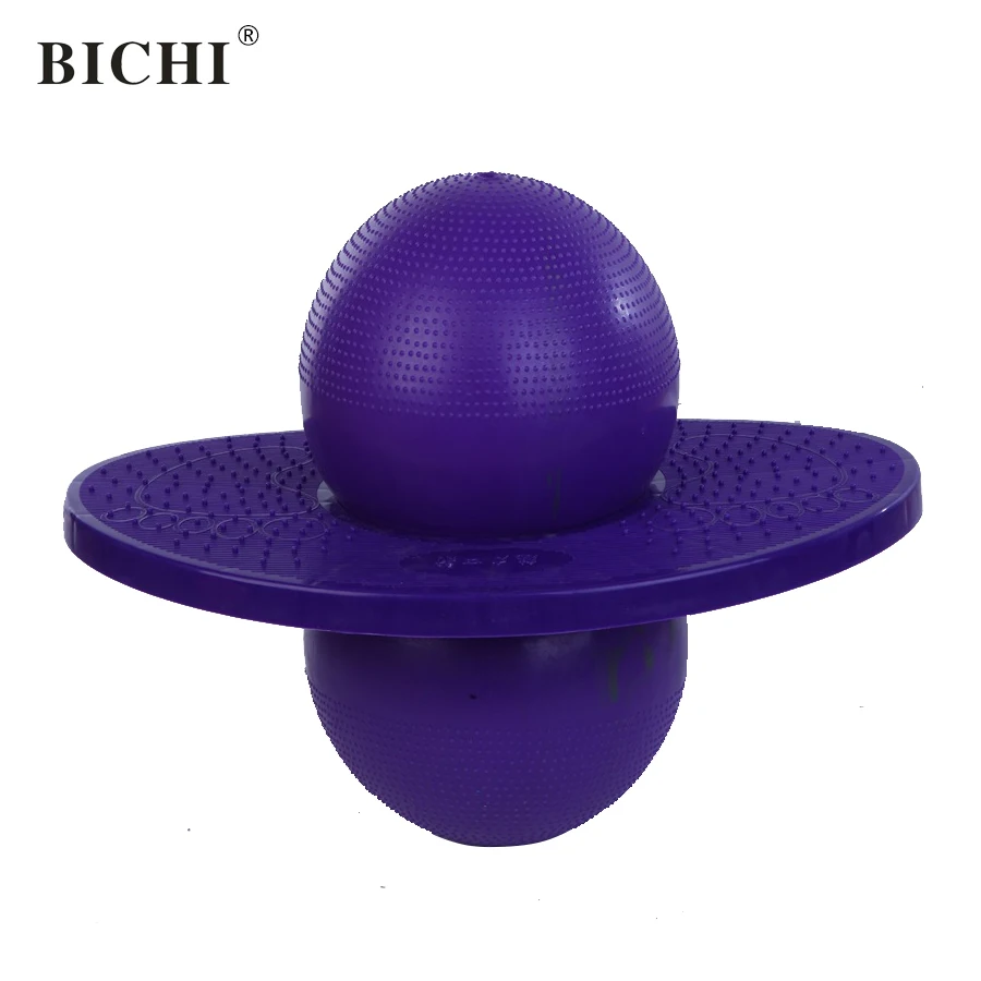 BICHI PVC Non-slip Inflatable Fitness Slimming Ball Balance Bouncing Jumping Jump Hop for Children Sport Equipment | Спорт и