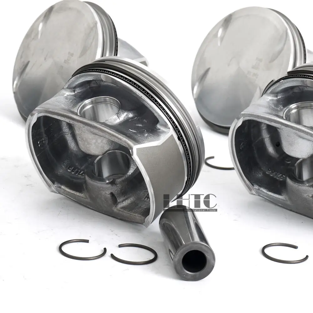 6x100% Brand New Piston &amp Ring 92.9mm 22mm For Mercedes-Benz CLK350 C350 E350 GLK350 3.5 M272 Made in Germany | Автомобили и