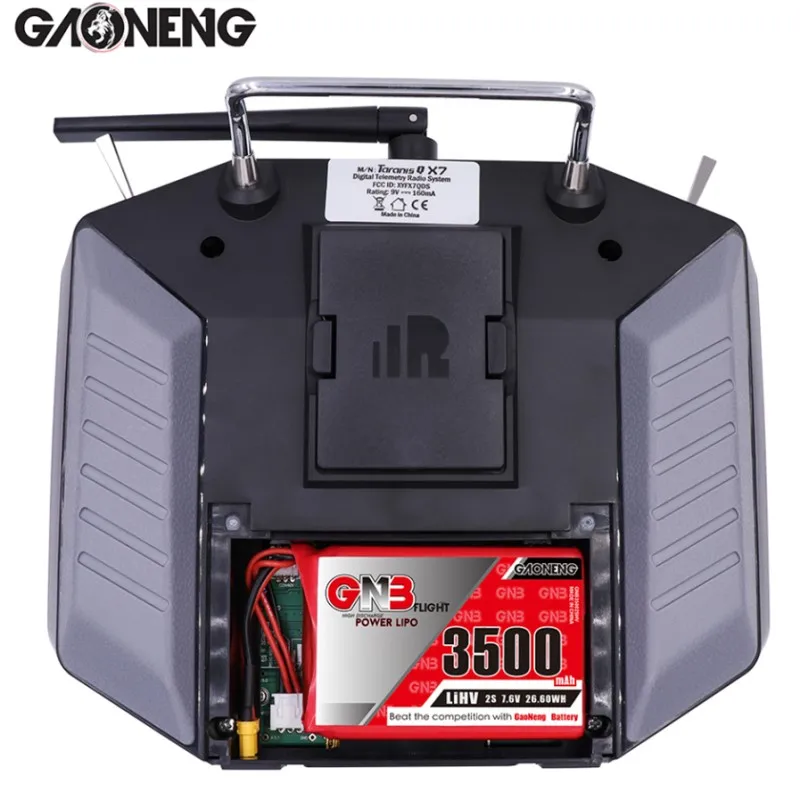 GAONENG GNB 3500mAh 2S1P 7,6 V HV 2C Lipo батарея для frysky Taranis QX7 передатчик TX пульт дистанционного управления RC запчасти