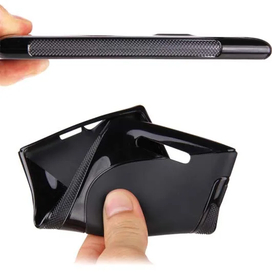 Новый высококачественный черный нескользящий гелевый Чехол S Line для Sony Xperia Z L36h