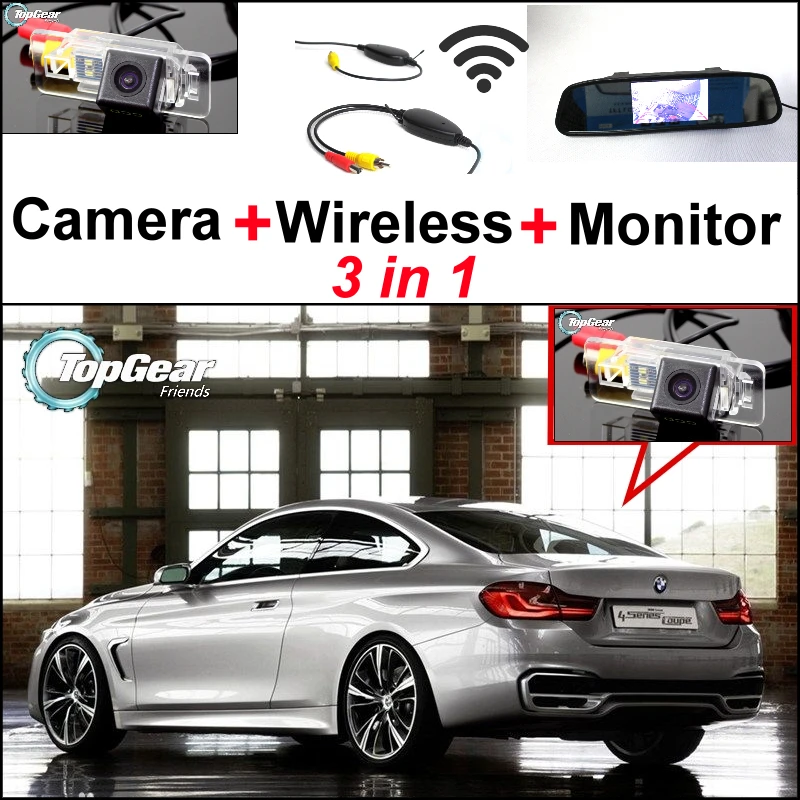 Специальная резервная Wi-Fi камера + беспроводной приемник зеркальный монитор 3 в 1