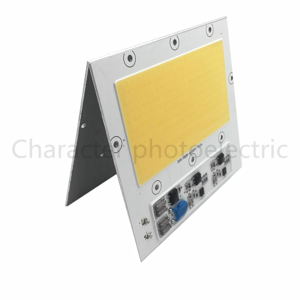 100 Вт 220 В COB LED 3000 3500 К теплый белый вход источник света для интегрированного