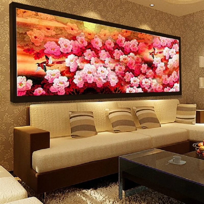 Алмазная вышивка PSHINY 5D сделай сам распродажа цветов пиона круглые или квадратные