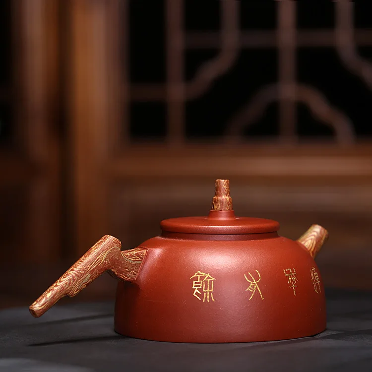 Песочная чайная посуда Золотая бутылка для рисования руды и цемента подвесная