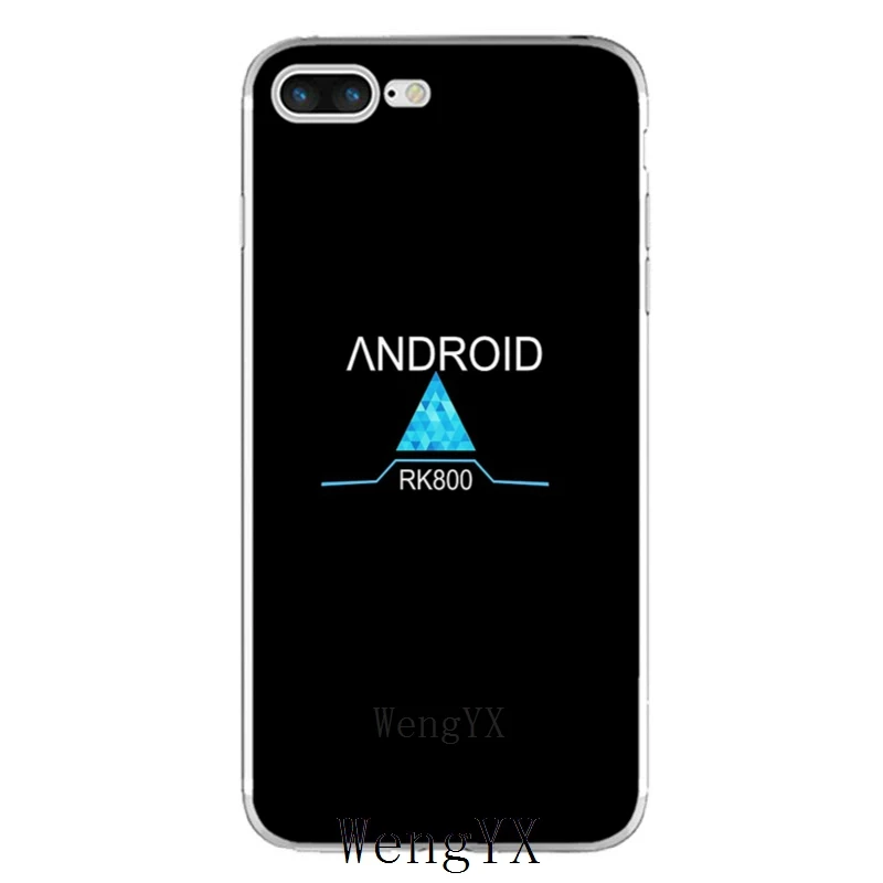 Детройт стать человеком Android RK800 Коннор силиконовый мягкий чехол для телефона из