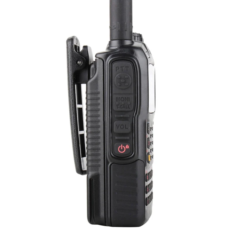 Обновленная новая 5 Вт 128CH UHF VHF Двухдиапазонная портативная рация частота двухсторонняя рация