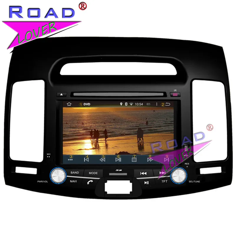Roadlover Android 8 0 автомобильный ПК мультимедиа DVD плеер радио для Hyundai Elantra 2007 2008 2009 2010