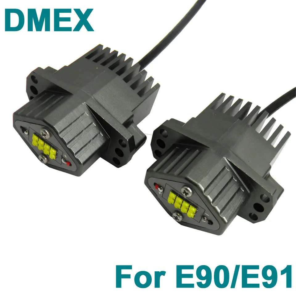 DMEX 2 шт. 40 Вт (80 Вт/комплект) 2400LM Canbus без ошибок E91 E90 светодиодные ангельские глазки