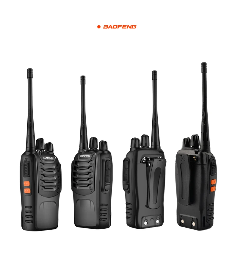 2 шт./лот Baofeng BF 888S двухстороннее радио иди и болтай Walkie Talkie “иди UHF 400 470 МГц 16