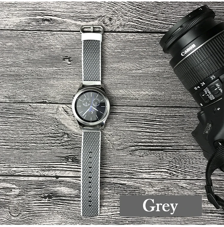 20 мм-22 мм нейлоновый ремешок для часов Huami 1 2 ремешок для часов samsung gear S3 классический Frontier huawei Watch 2Pro gear Спортивная пряжка
