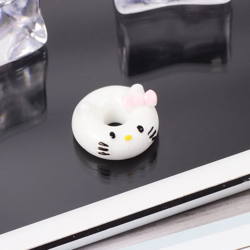 Cat Пончик добавки амулеты для слизи DIY конфеты полимерный наполнитель дополнение клейкие аксессуары игрушки Lizun моделирующий комплект глины для детей - Цвет: Cat