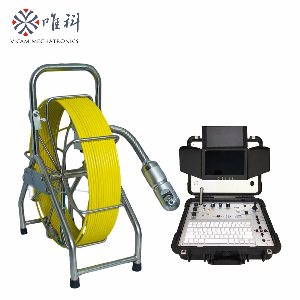 Викам 360 градусов вращающийся дренажная труба Инспекционная камера с цифровым