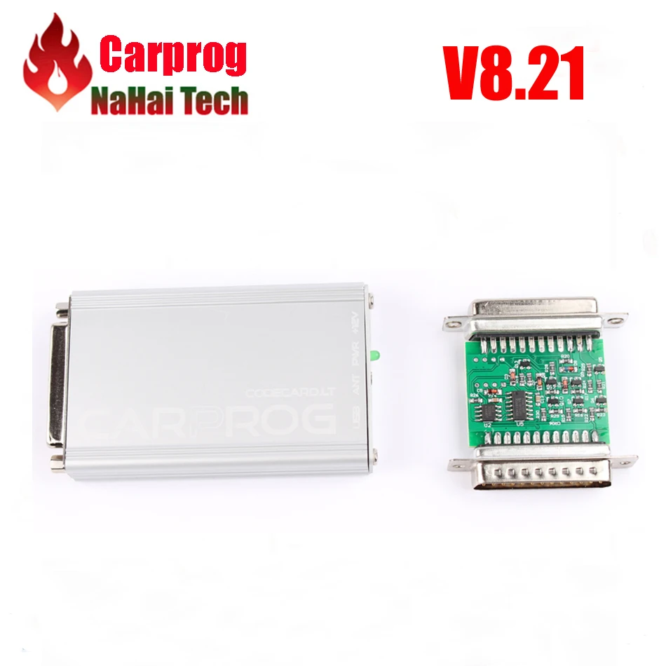 Carprog V8.21 онлайн-доступ клон программист с полным 21 адаптером ECU чип тюнинг лучше