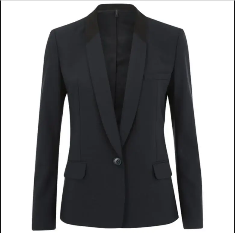 Новинка 2017 дизайнерский пиджак и брюки черный официальный мужской костюм