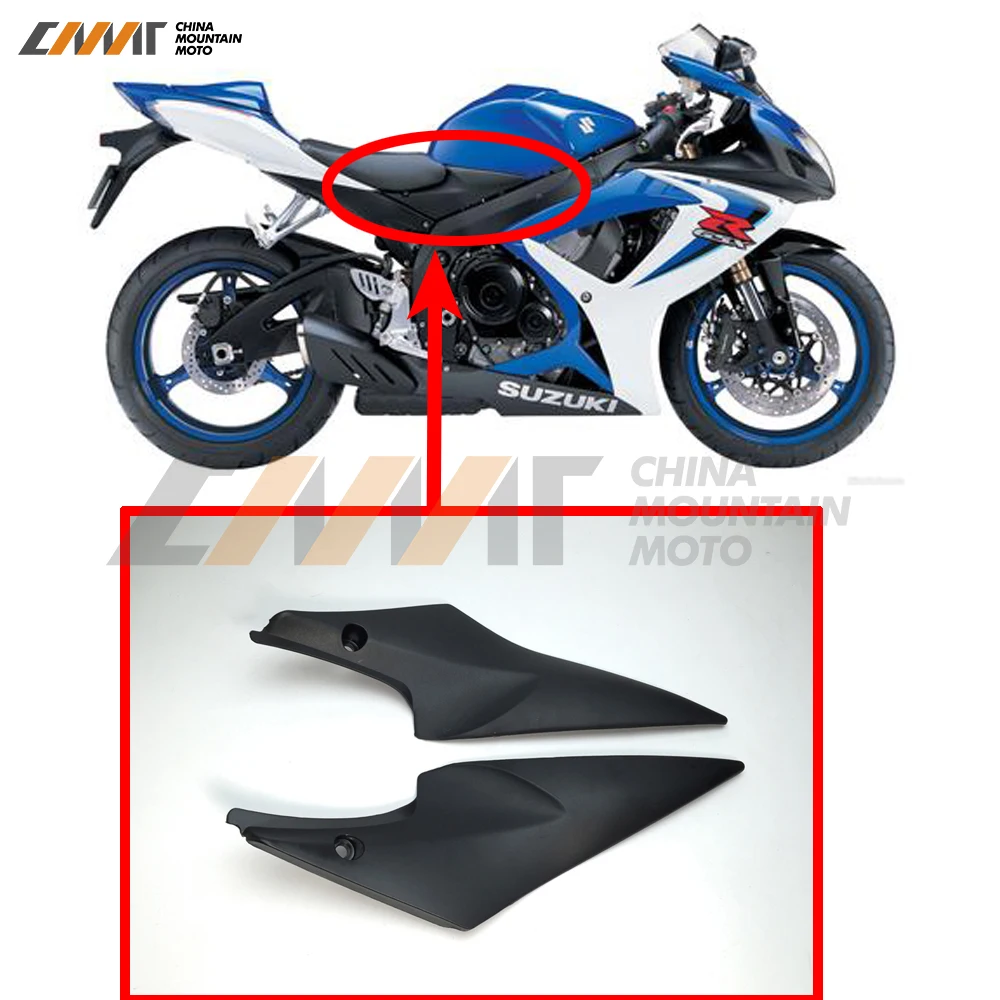 

2x Black Tank Side Cover Panel Fairing case for SUZUKI GSXR600 GSXR750 2006-2007 K6