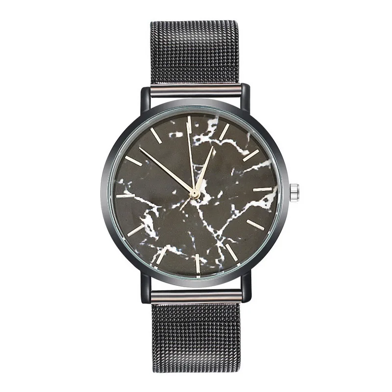 FUNIQUE Модные женские Ретро мраморные Сплав Кварцевые Подарки наручные часы