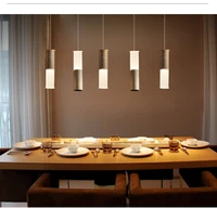 loft wood creative simple pendant light modern fashion lamps for dining room restaurant bedroom living room shape led