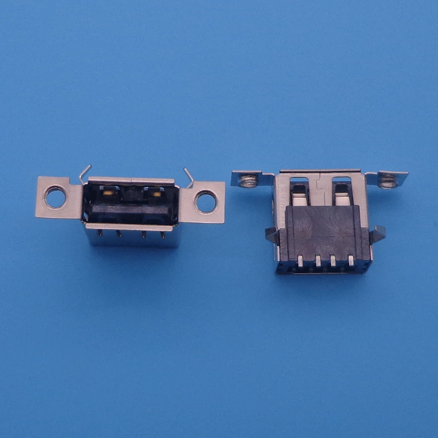 10 шт. 4 контактный разъем Micro USB 2 0 для зарядки с резьбовыми