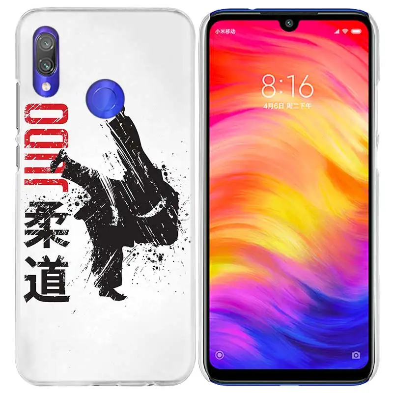 01 Жесткий чехол для телефона дзюдо тхэквондо для Xiao mi Red mi Go Note 7 6 6A Pro S2 5 5A 4X mi A1 A2 9 mi x 3 5G 8 lite Play F1 - Цвет: 01