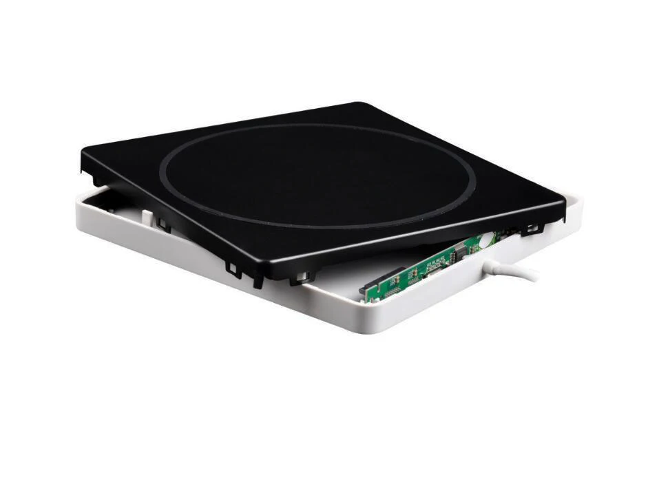 Новый супер тонкий внешний слот в DVD RW корпус USB 2 0 чехол 12 7 мм SATA Оптический привод