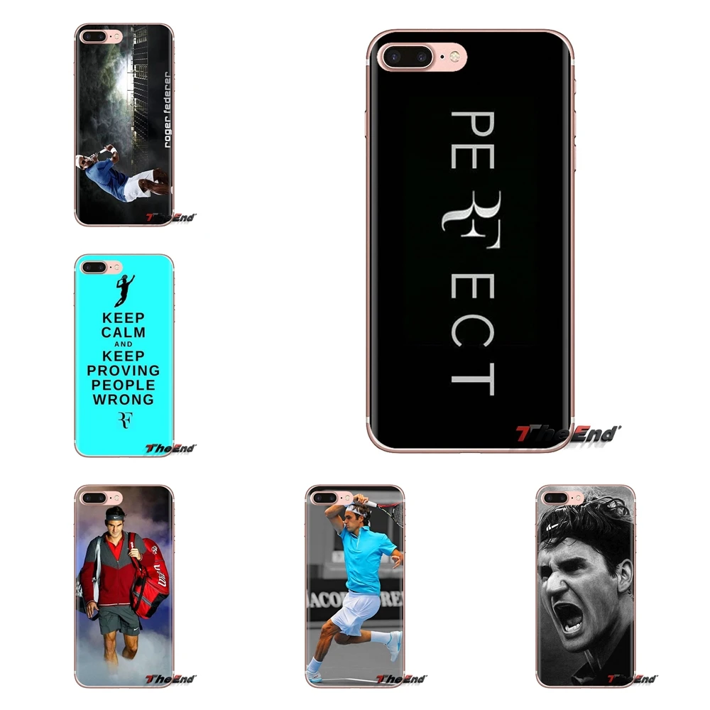 Силиконовый чехол для телефона Roger Federer Tennis Star RF Huawei G7 G8 P7 P8 P9 P10 P20 P30 Lite Mini Pro P Smart Plus