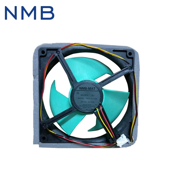 NMB FBA12J12M 12V 0.23A 3 проводной охлаждающий вентилятор для холодильника|refrigerator cooling