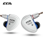 Новые наушники CCA C16 8BA, металлические наушники, HIFI гарнитура, съемные наушники с раздельным 2PIN кабелем c10 C04
