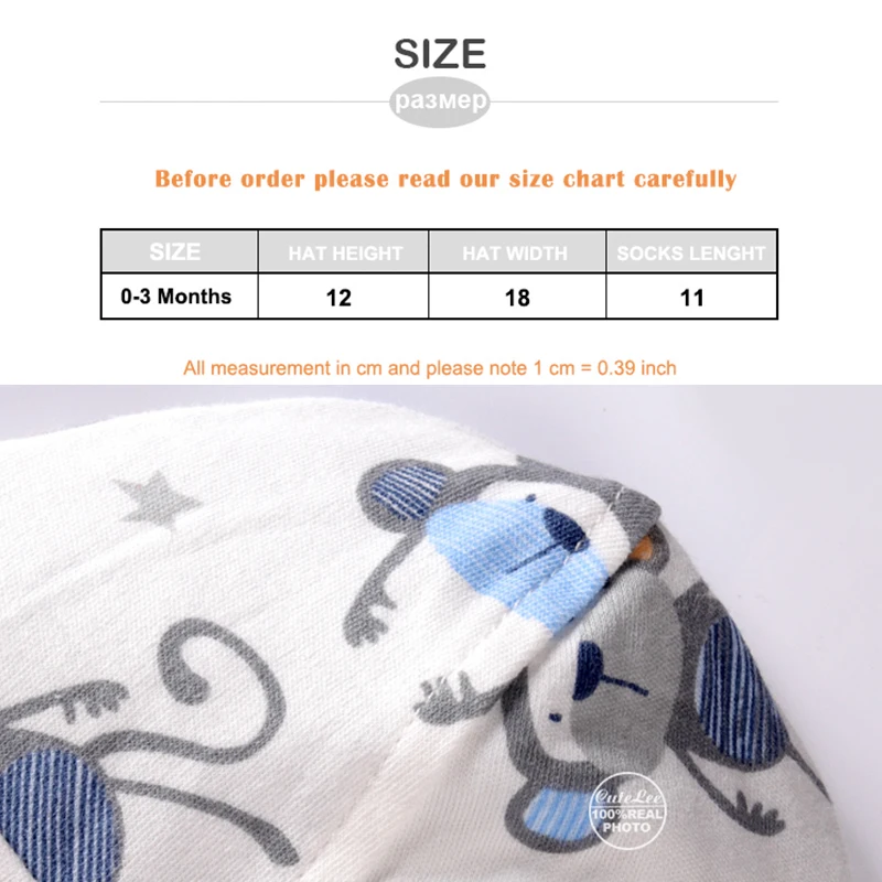 3 шт. перчатка для младенца перчатки с защитой от захвата шапка чехол ног защита