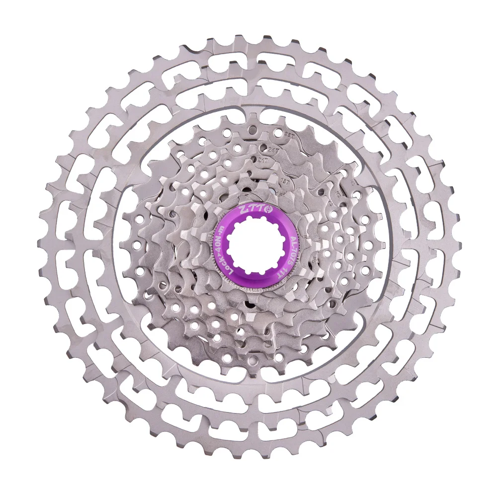 Велосипедная кассета ZTTO 10 скоростей 11 46T SLR 2 HG совместимая с s ultralight CNC 10v k7 для MTB XX X0