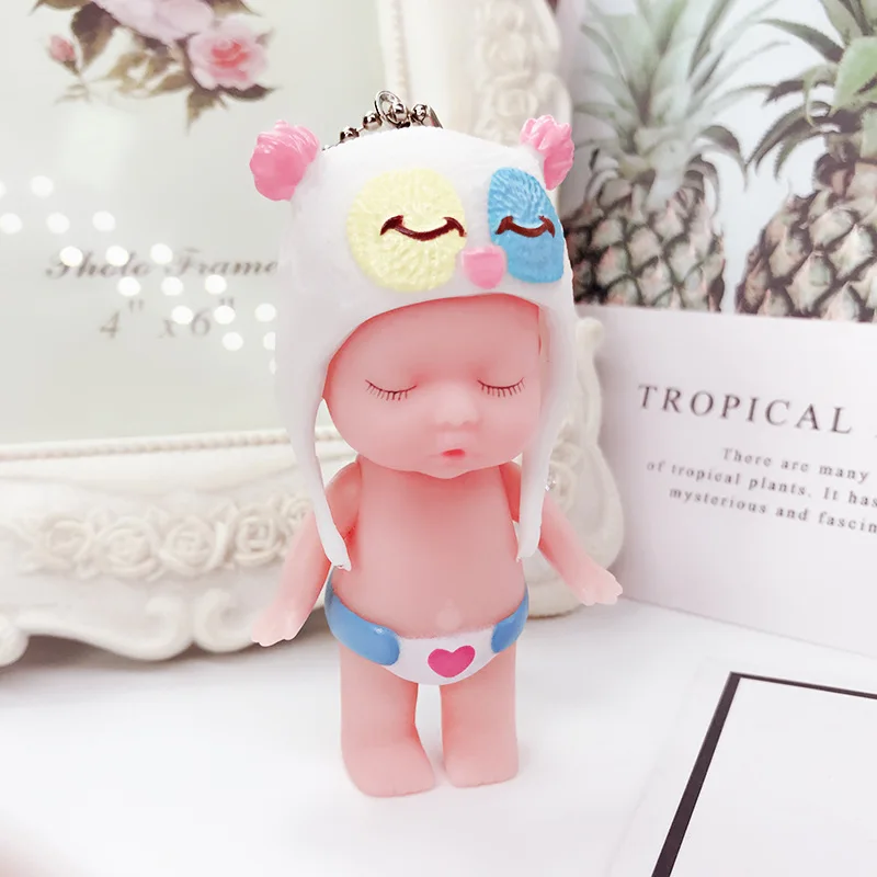 Мини плюшевые животные брелок милые модные детские куклы мягкие брелоки с