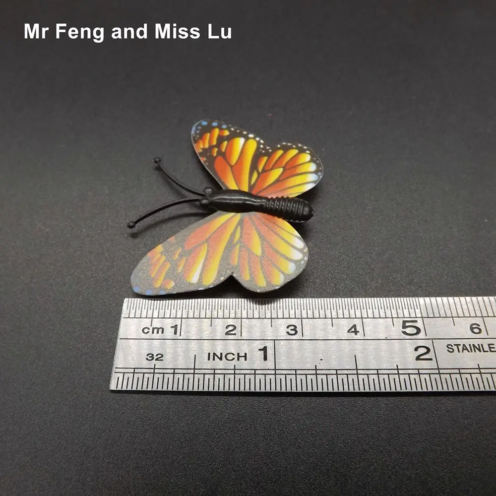 Маленькая наклейка магнитная бабочка детская игрушка модель сделай сам игра для