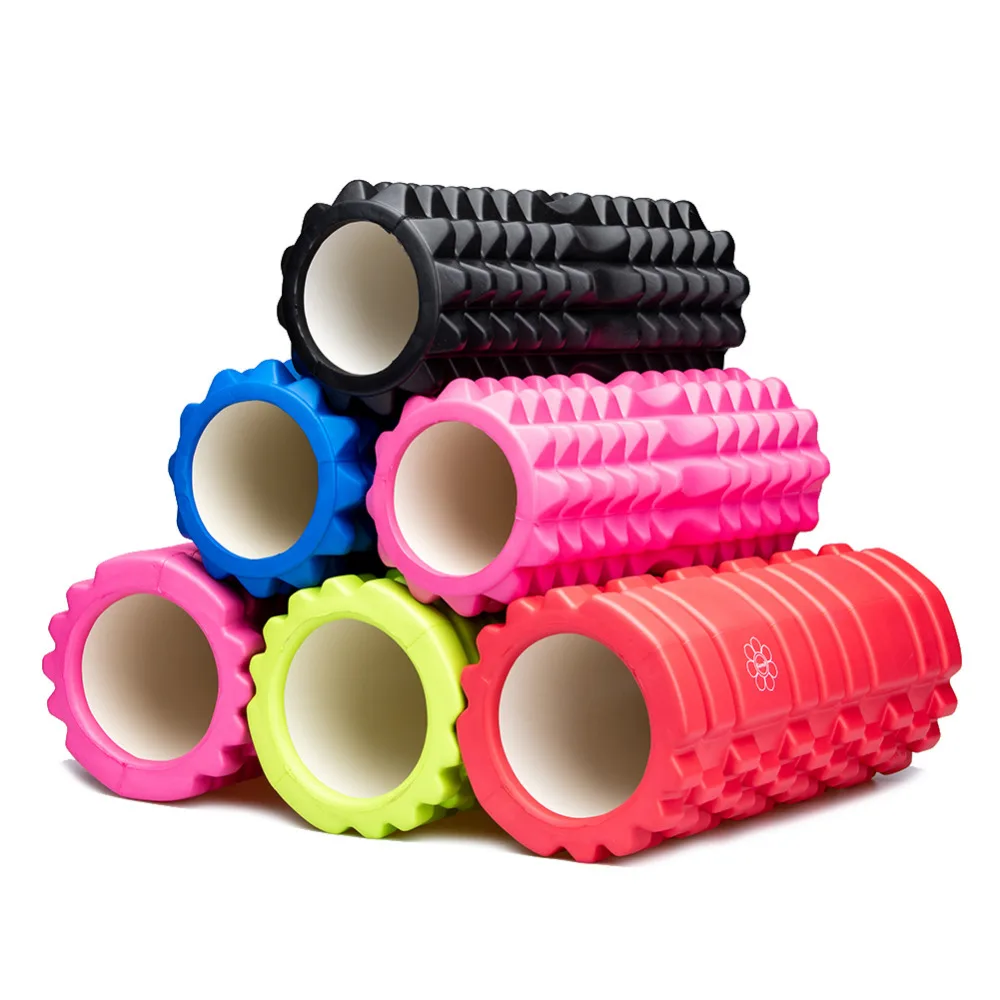 Пенистый валик для йоги Colume Rollor Bricks фитнес массаж глубоких тканей Пилатес