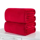 Высококачественное однотонное одеяло, простыня из фланелевого кораллового флиса, маленькое одеяло, одеяло для домашних животных